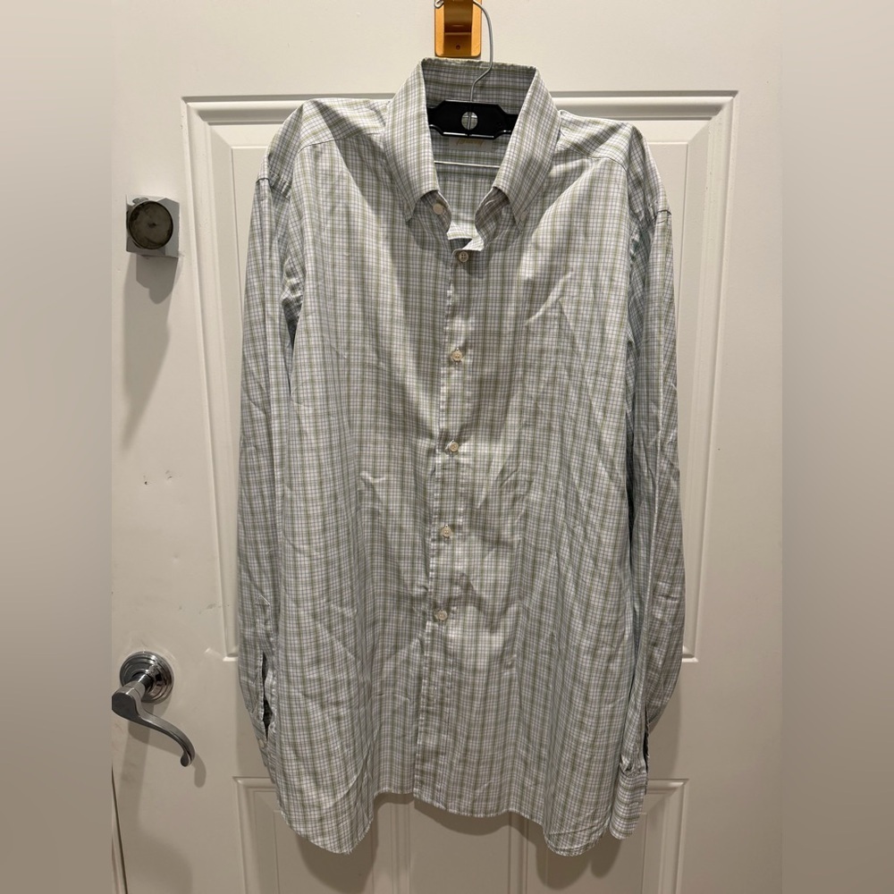 brioni mens long sleeve shirt